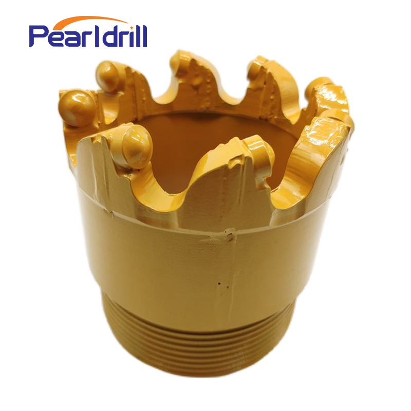 Spherical and dome leaching PDC drill bit For Pebble drill
