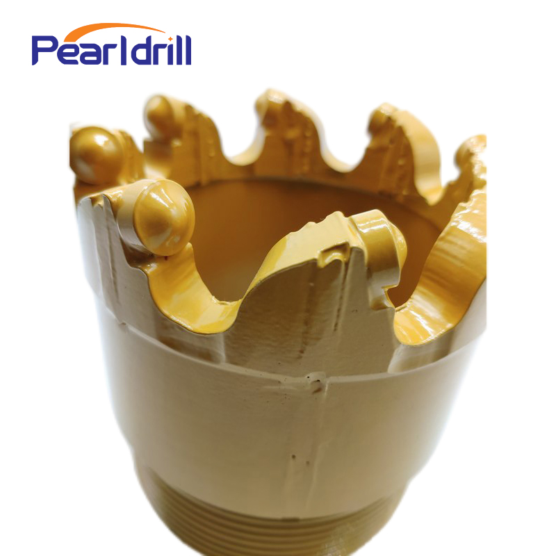 Spherical and dome leaching PDC drill bit For Pebble drill