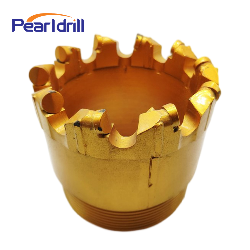 Cutting edge PDC core drill bit  for Geological exploration