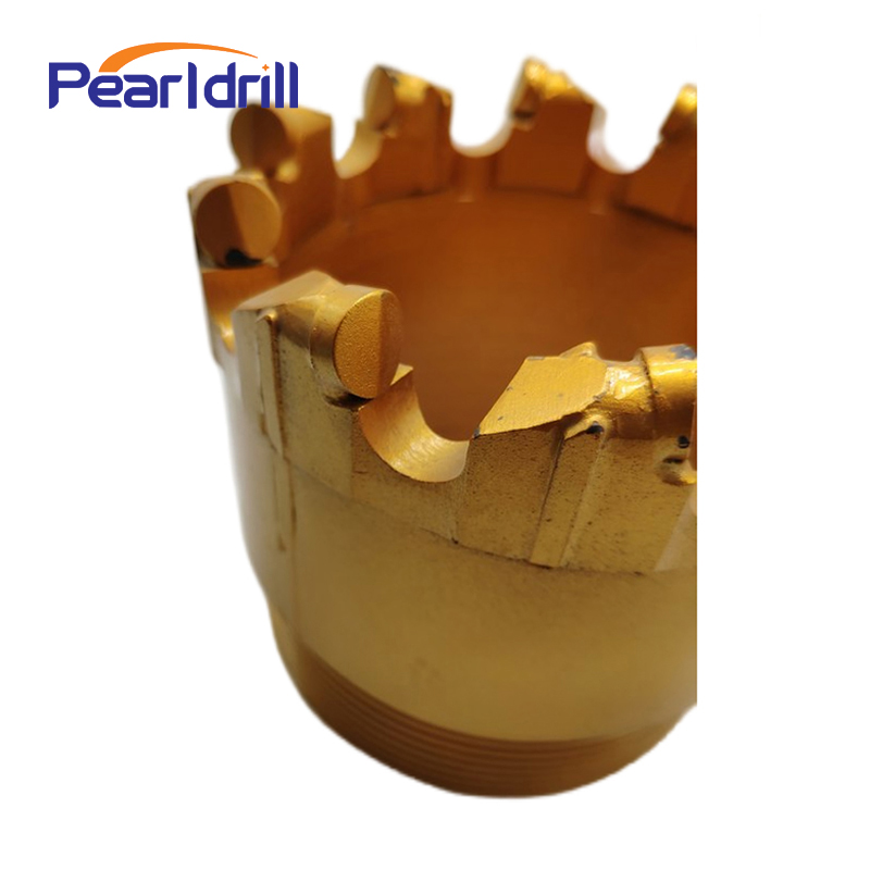 Cutting edge PDC core drill bit  for Geological exploration
