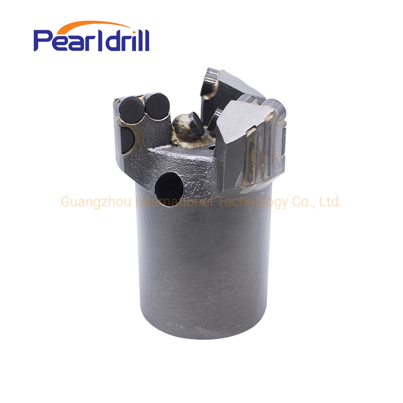 High Quality Three Wings Inner Concave Non Core Mini PDC Drill Bit