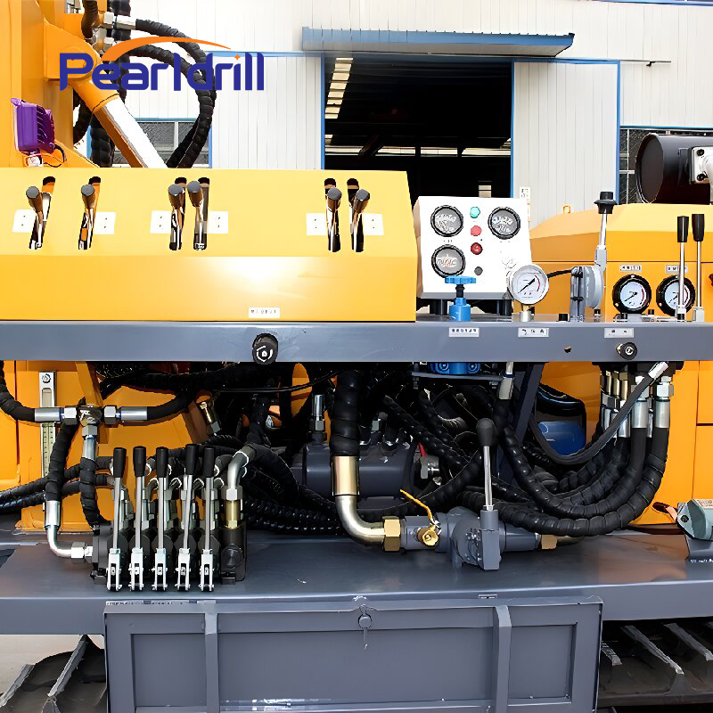 150-200m Mini Trailer Crawler Water Well Drilling Rigs Machine