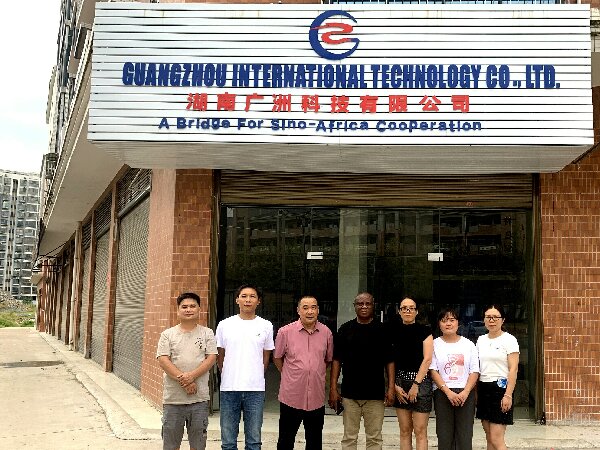 Nigerian customer visit company