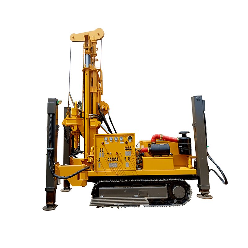 300m multi-functional crawler water well drilling rig machine