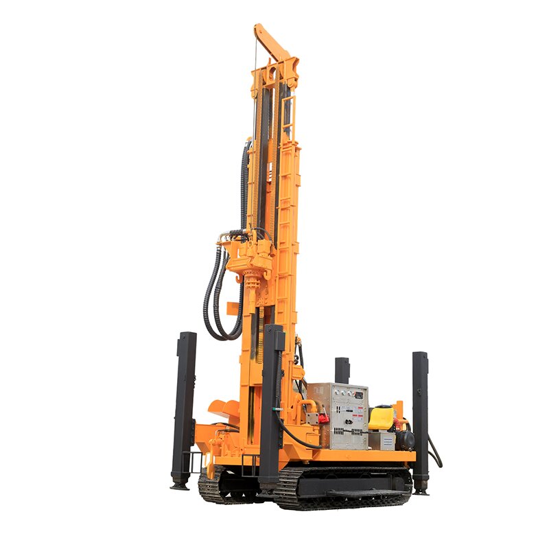 500m deep water well drilling rig digging machine for sale