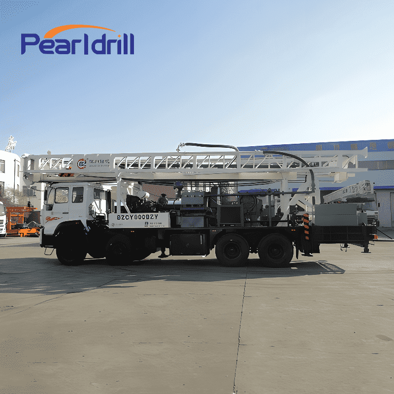 600m deep truck mounted water well drilling rig