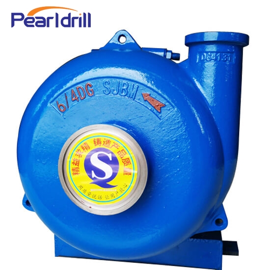 How is the head of a sand pump defined?