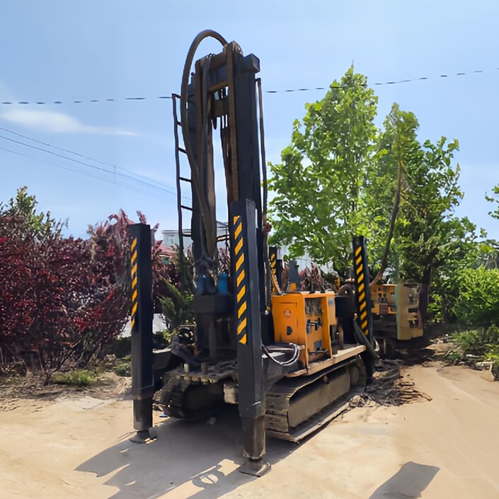 Used water well drilling rig borehole machine for sale