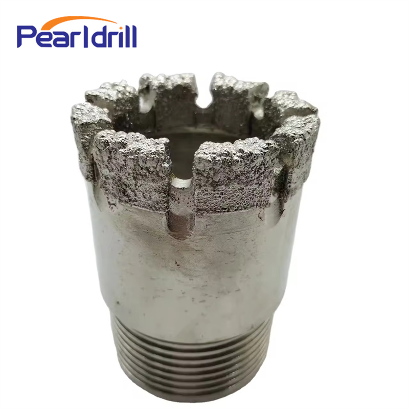 Fast footage and cost effective core drill bit