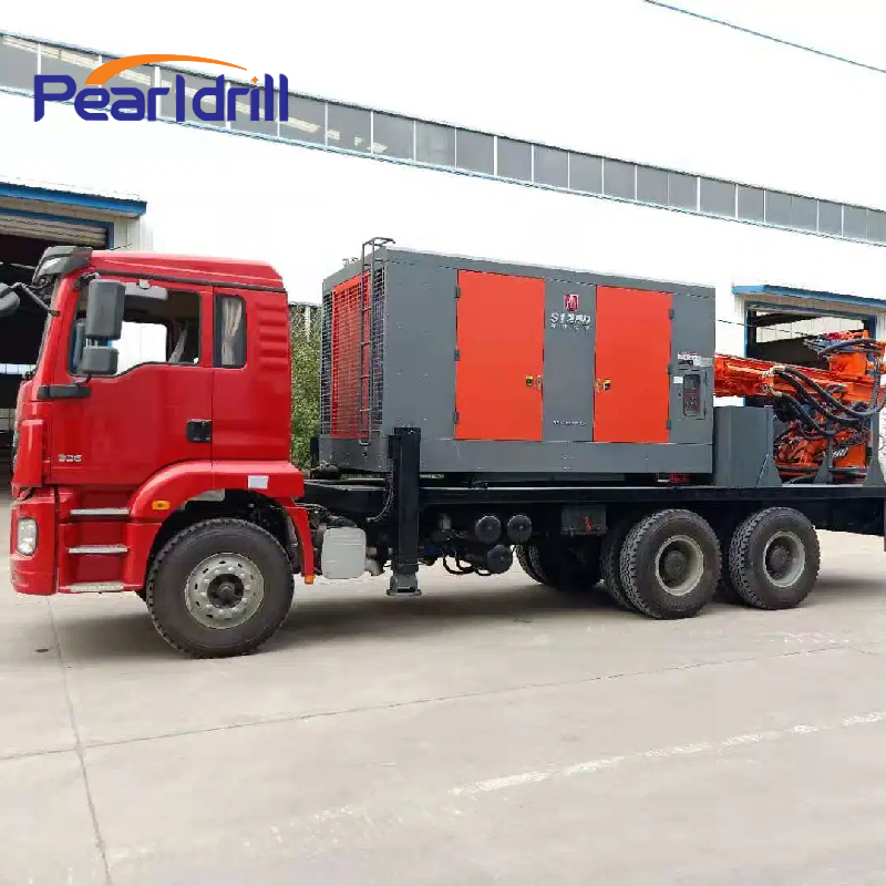 500m deep well truck mounted water well drilling rig for sale