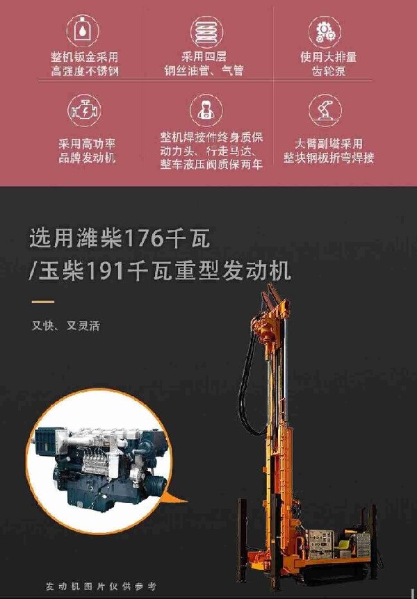 800米<a href=https://www.gzpearldrill.com/cn/Water-well-drilling-rigs.html target='_blank'>水井<a href=https://www.gzpearldrill.com/cn/Drilling-Rig.html target='_blank'>钻机</a></a>规格参数