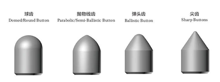 High Air Pressure DTH Hammer Bits