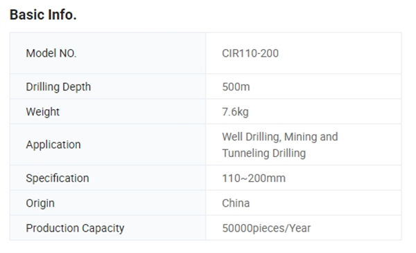 High Performance DTH Rock Drill Bit