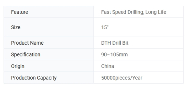 CIR Gbr Gsd Gql GM Gd High Pressure DTH Hammer