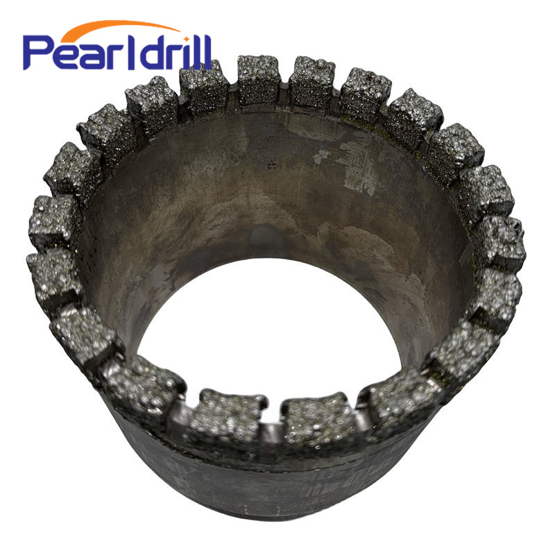 171# electroplated diamond coring bit for hard formations such as granite