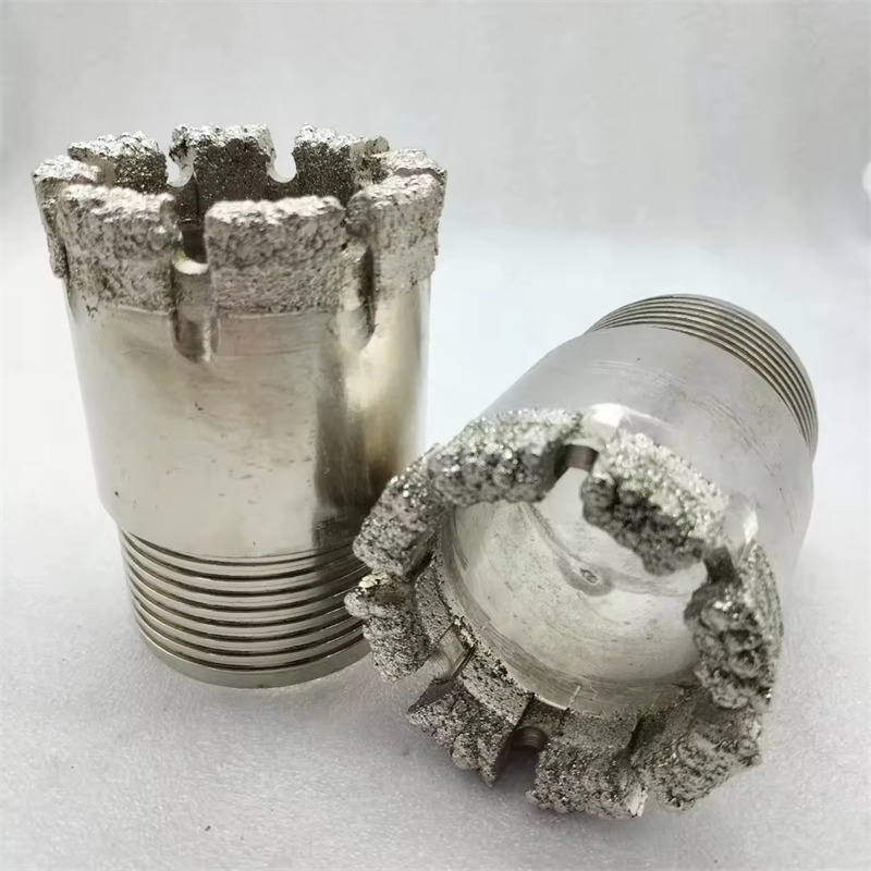 电镀金刚石取芯钻头用于地质勘探