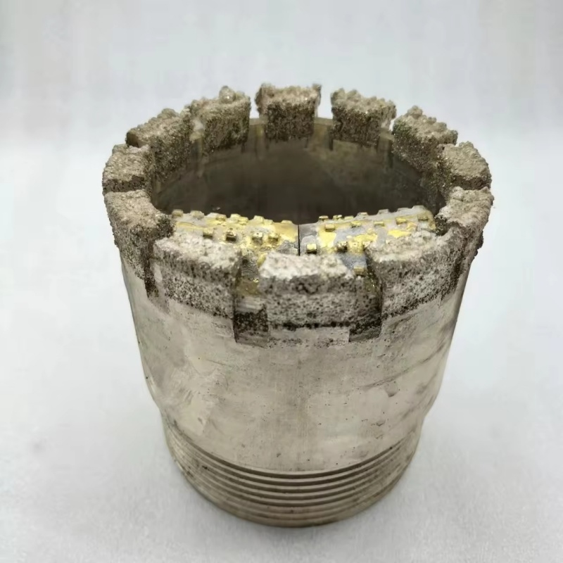 直径 133 毫米 带滚轮金刚石无芯钻头 