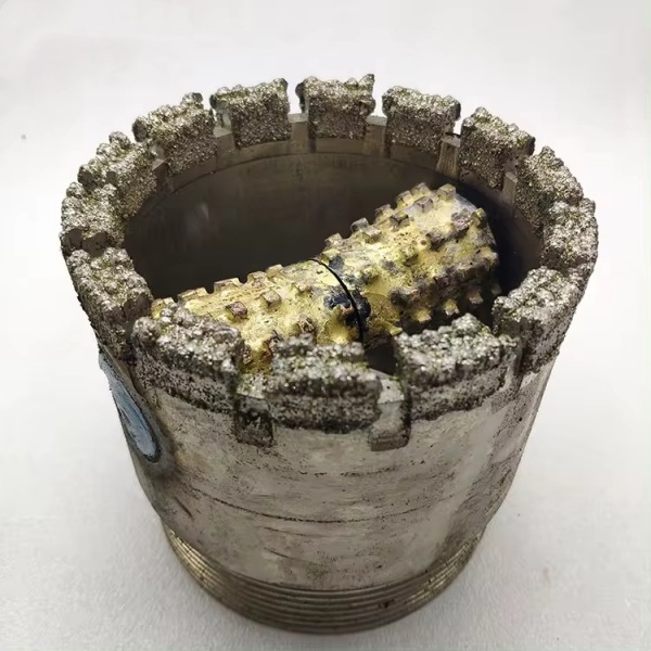 Electroplated diamond core drill bits for coalfield