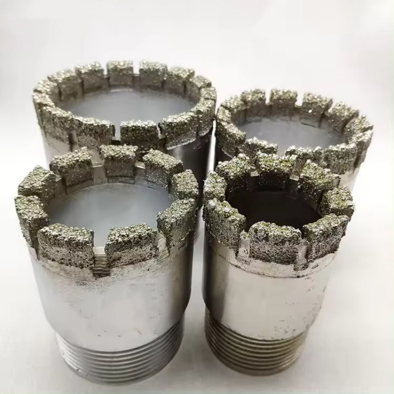 采矿用电镀金刚石取芯钻头