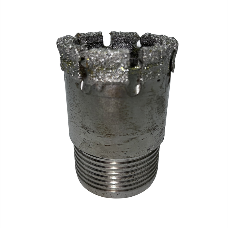 Rugged 75# electroplated diamond coring bit