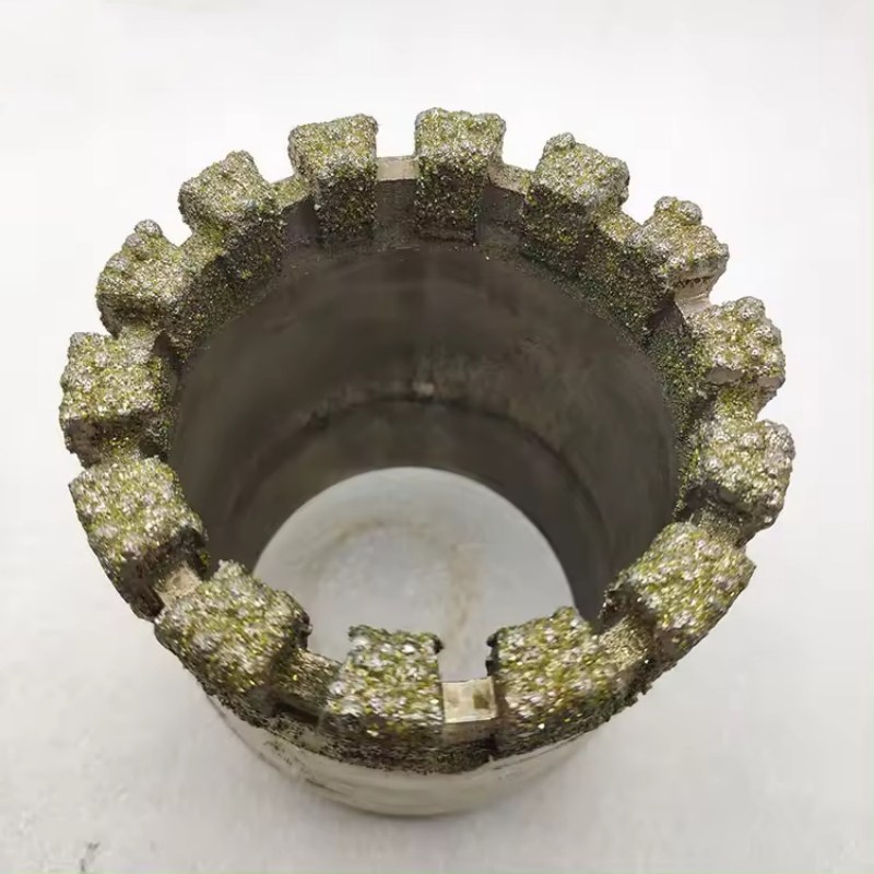 Bq Nq Hq 电镀金刚石岩芯钻头