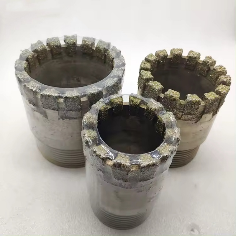 Bq Nq Hq 电镀金刚石岩芯钻头