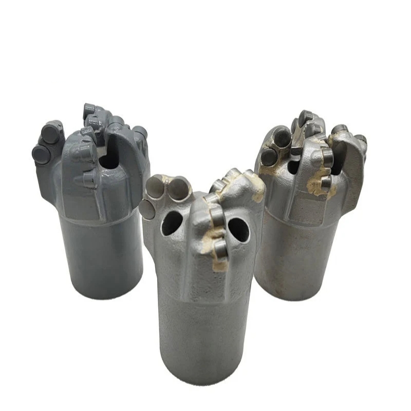 Four-Wing Arc Angle Coreless for Mining Drill Bit