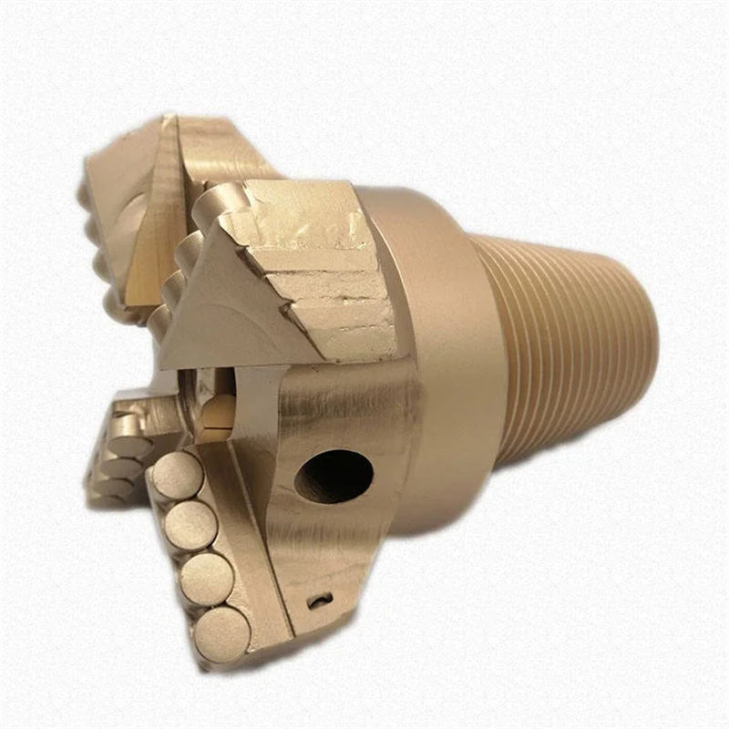 4 Wings Reinforced External Thread PDC Drill Bit