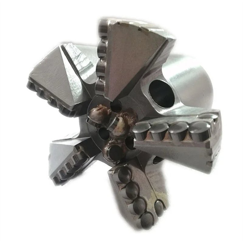 Five-Wing Inner Concave PDC Drill Bit