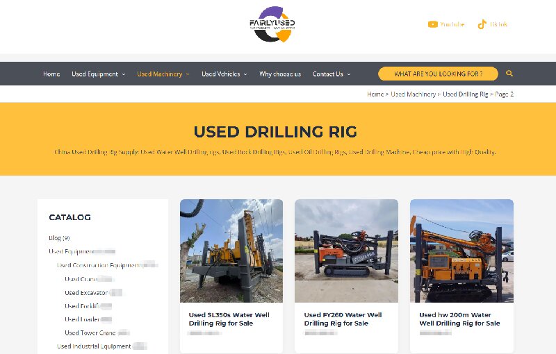 Used Water Well Drilling Rigs Boost Middle East and Africa Used Water Well Drilling Rigs Boost Middle East and Africa